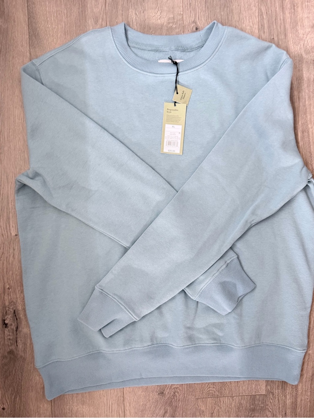 Goodfellow & Co Light Blue Men's Crewneck Sweatshirt